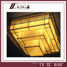 Résine Matériaux Hôtel Lobby Pendant Lamp for Hotel Project